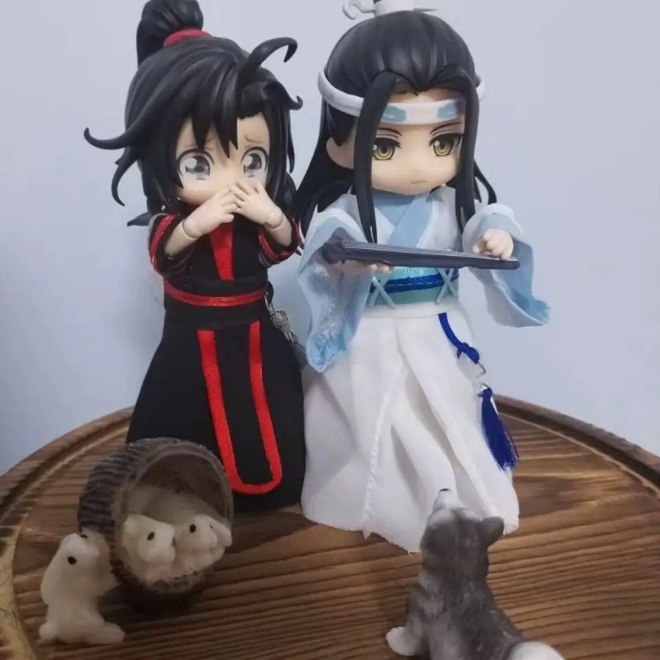 

Ob11 doll clothes magic way Wei wireless blue forget machine the same doll clothes Chinese costume doll clothes