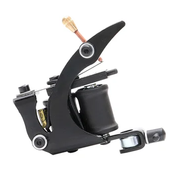 

Low Noise Black Copper Coils Professional Makeup Tool Mini Portable Body Art Color Stamping Secant Fogger Salon Tattoo Machine