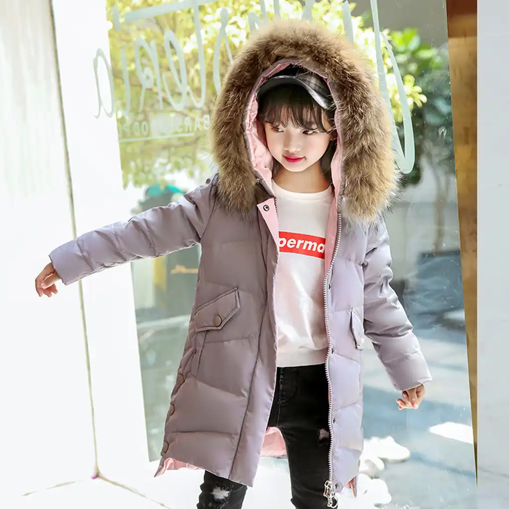 toddler long puffer coat