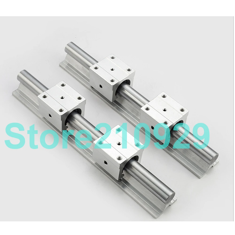 2pcs SBR20 - 1800mm + 4pcs SBR20UU Linear optical axis guide Aluminum drag slider | Обустройство дома