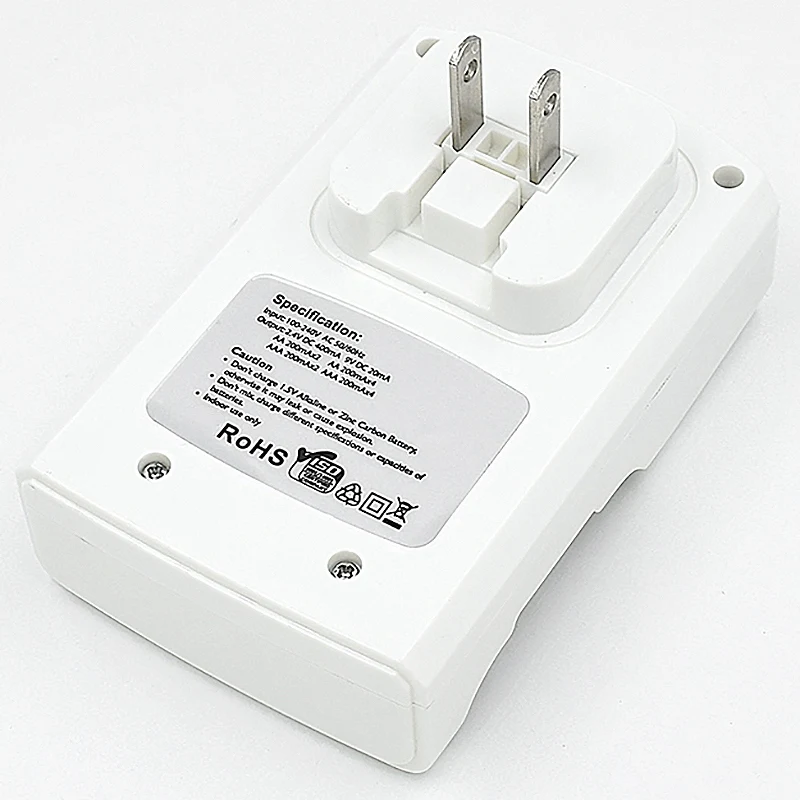 Топ Aa Aaa 2A 3A 9V зарядное устройство электрическая Зарядка для Aa Aaa 9V(6F22) Ni-MH аккумуляторы(штепсельная вилка США