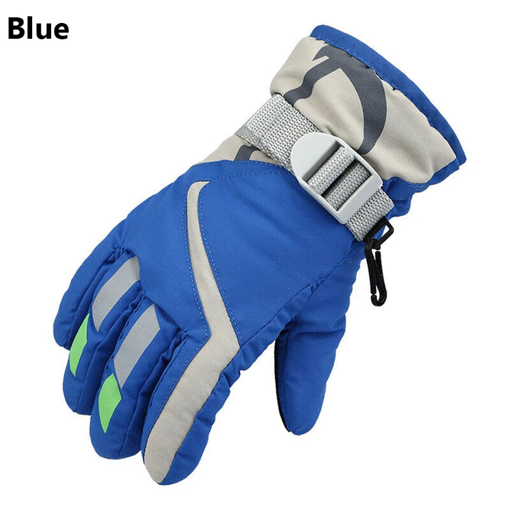 accessoriesdoll baby accessories For Skiing Riding Thermal Ski Gloves Men Women Winter Fleece Waterproof Warm Child Snowboard Snow Gloves 3 Fingers accessoriesbaby eating  Baby Accessories