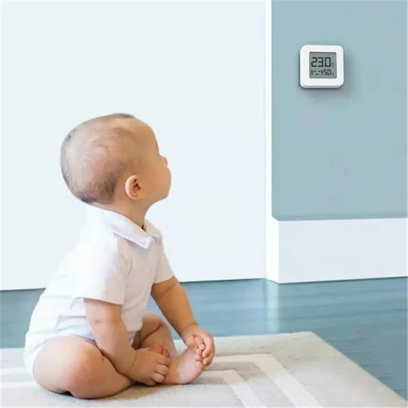 XIAOMI Mijia Bluetooth Thermometer 2 Xiaomi Home LCD Wireless Smart Electric Digital Hygrometer Thermometer Work with Mijia APP