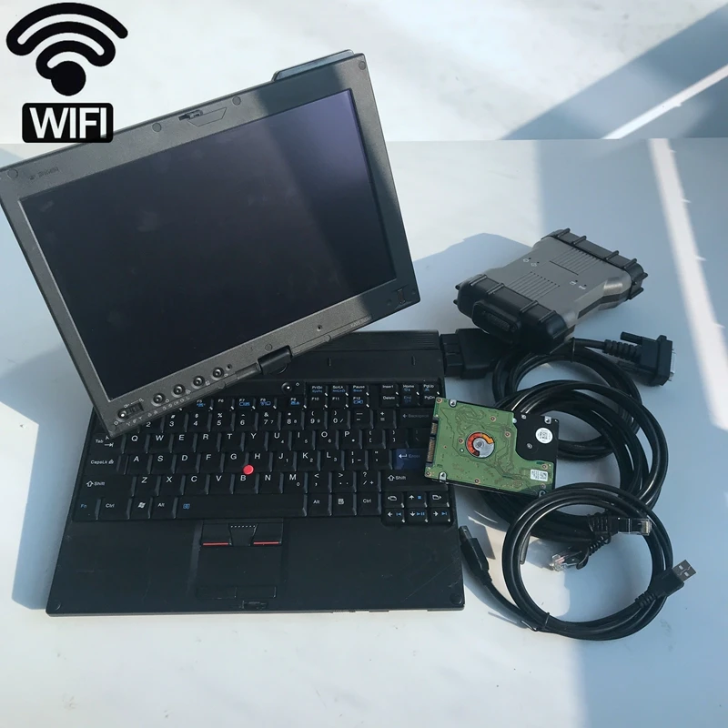  Mb star c6 wifi mb sd c6 multiplexor doip con hdd software v12/2019 in x200t laptop 4g pantalla tác