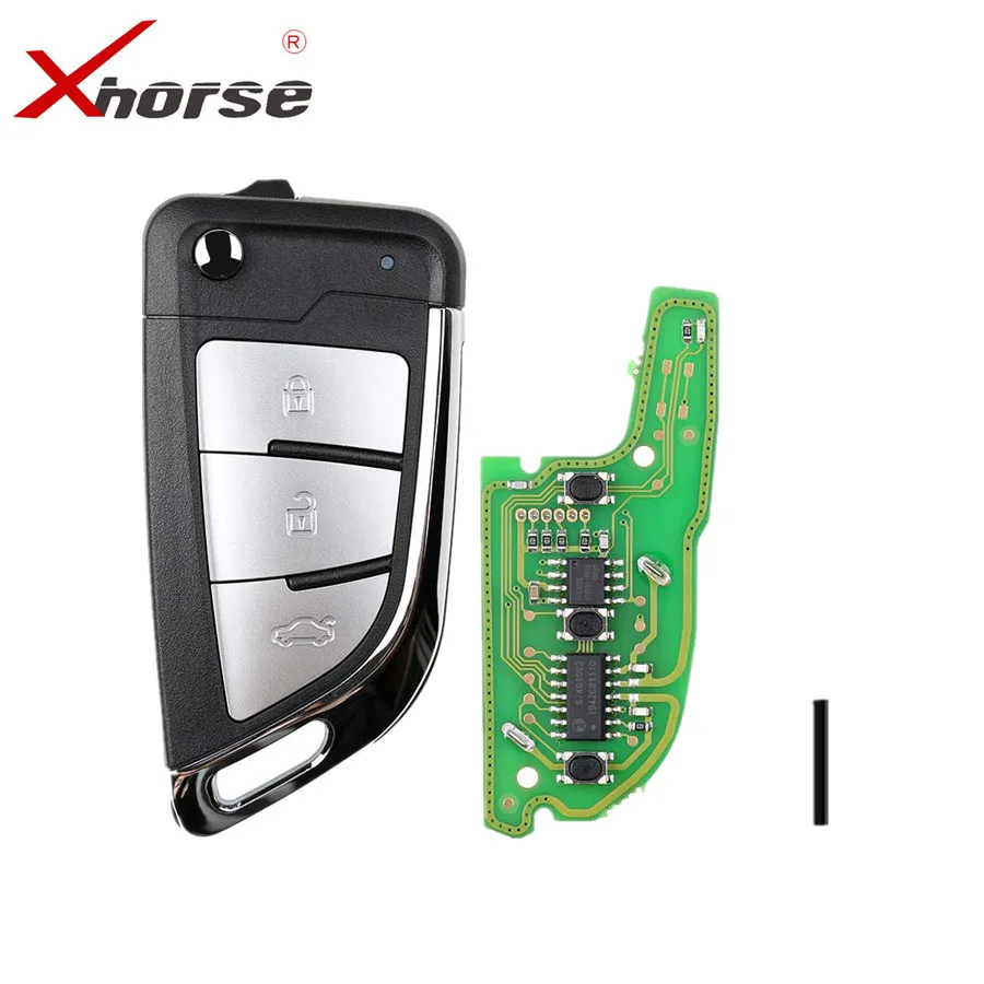 XHORSE XKKF21EN VVDI нож 2 стиля (Flip 3BTN) один шт| |