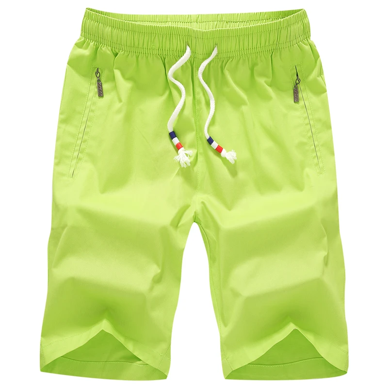 2020 Мужские шорты новые летние мужские модные однотонные повседневные Бермуды