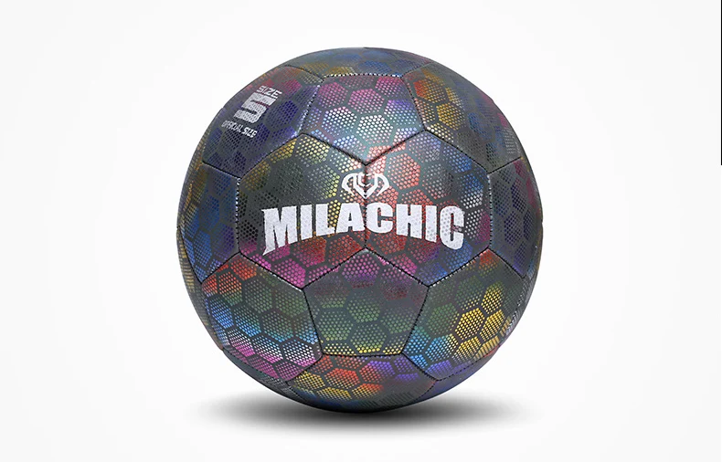 サイズ4 5反射サッカー輝く反映発光サッカーボールpuノンスリップsoccoerでballs glowダークキャリーネット - AliExpress  スポーツ  エンターテイメント