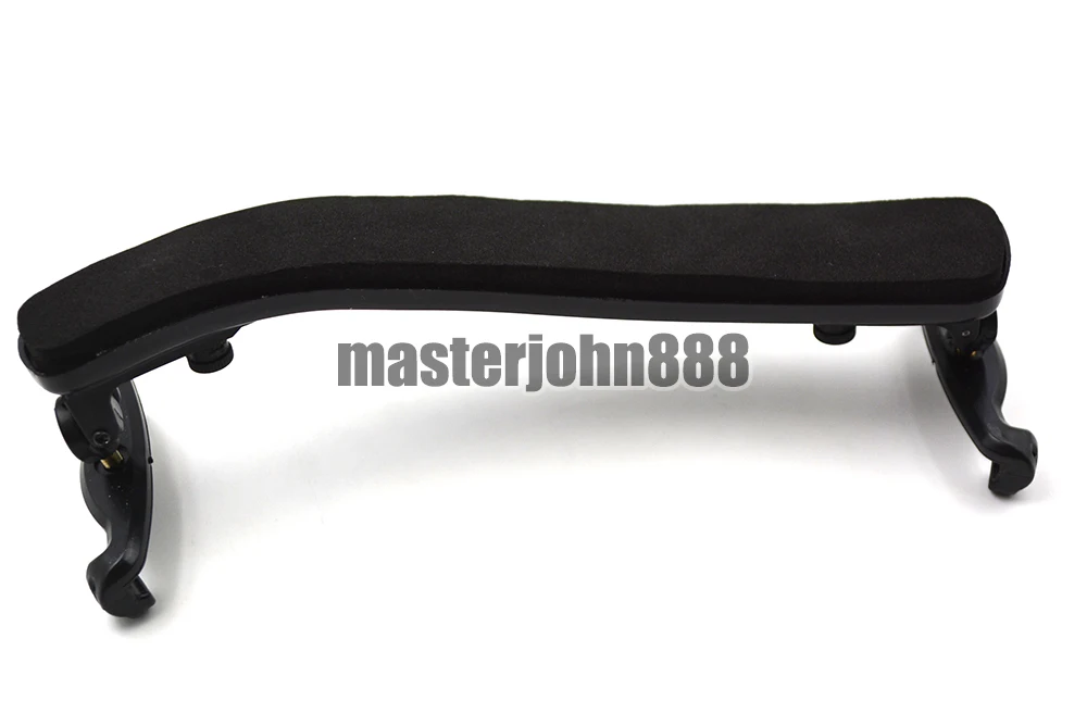 Black Spone Pad 4/4-3/4 1/2 1/4-1/8 Common Violin Adjust Height Shoulder Rest Pads Free Shipping | Спорт и развлечения