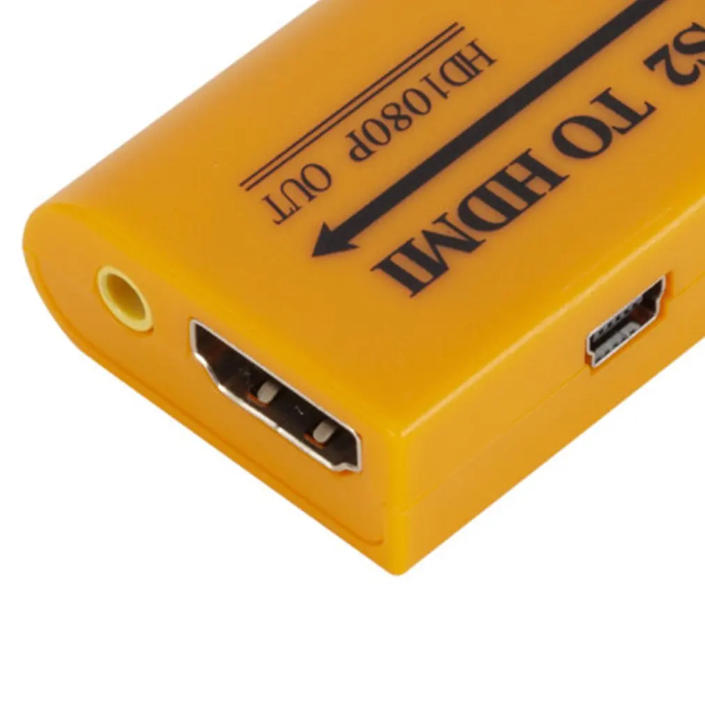 Планшеты ПК смартфон концентратор 1080P HDMI адаптер компьютеры Настольный PS к HDMI игровой автомат ноутбук для PS1 PS2