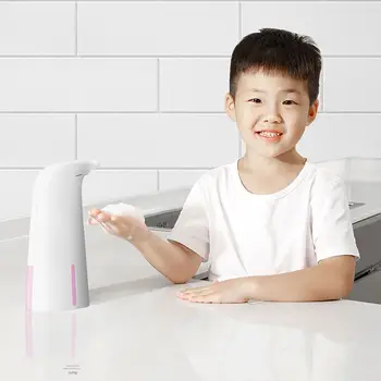 

Auto PIR Induction Liquid Soap Foaming Dispenser 250ml Toushless Infrared Sensor Hand Washer Family Sterilization