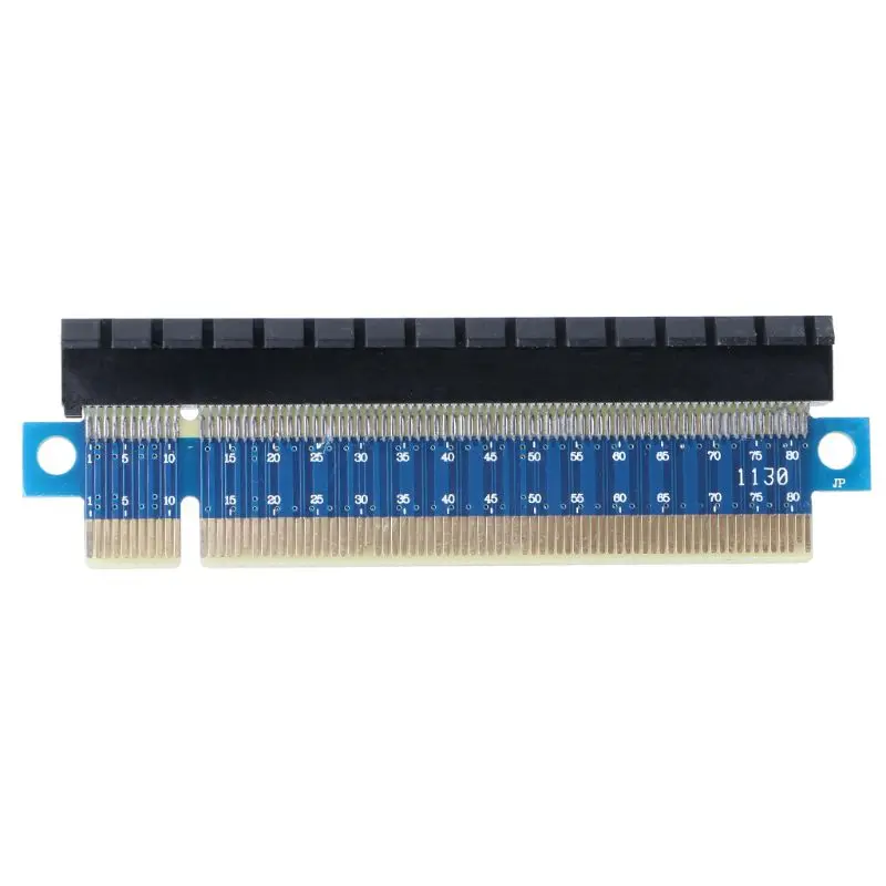 PCI E 16X штыревой к гнезду Riser Card PCIE слот защитный разъем адаптера для ПК Аксессуары