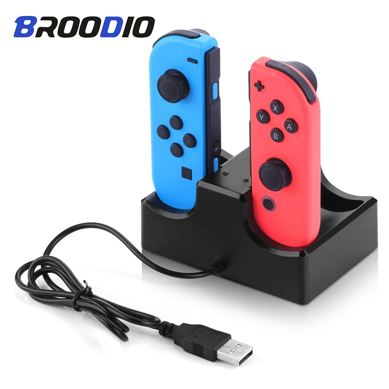 

For Nintendo Switch Console Controller Charger Station 4 In 1 For Nintendo Switch Gamepad Charging Dock Stand For Switch joy-con