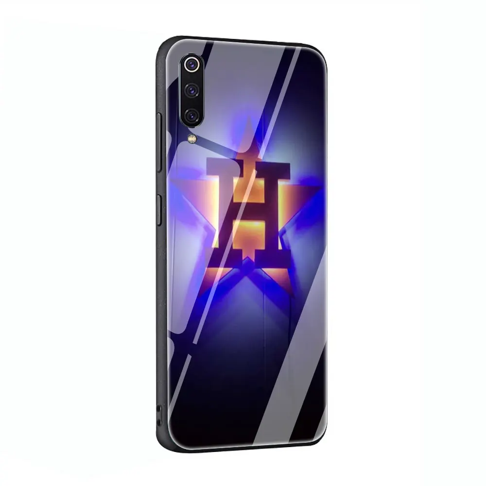 Хьюстон Астрос закаленное Стекло телефона Футляр для Redmi 4x 6A Примечание 5 6 7 Pro Xiaomi Mi 8 Lite A1 A2 5X6X9 - Цвет: G5