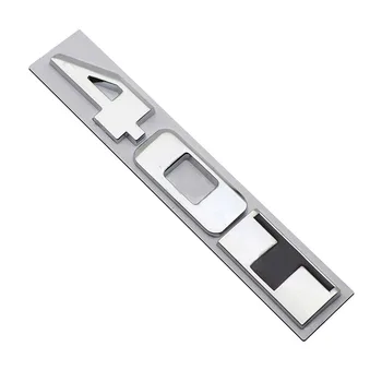 

10pcs 3D Metal Car 40T For Fender Badge Body Sticker 40T Logo Sticker Styling for Cadillac XT5 ATSL XTS CT6 BLS STS Escalade