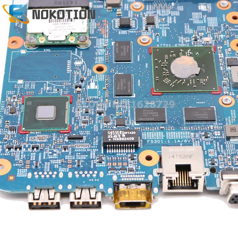 NOKOTION 734083-001 734083-601 734083-501 Материнская плата для HP ProBook 450-G1 450 440 470 G1 PC материнская плата 48.4YW03.011 hd8570m gpu