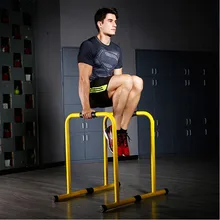 Фитнес-металлические параллельные брусья многофункциональные внутренние Пушап-кронштейны с двойной штангой для тренажерного зала