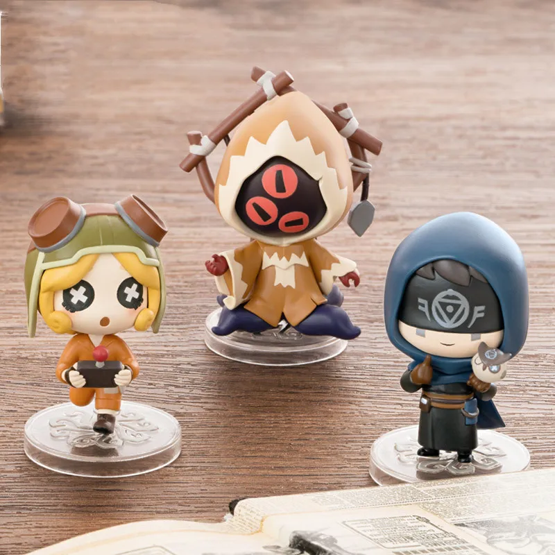 Identity V Q Version Character Box Egg-Desktop Invasion Series Blind Box Surprise Box Original Action Figure Cartoon Model Gift