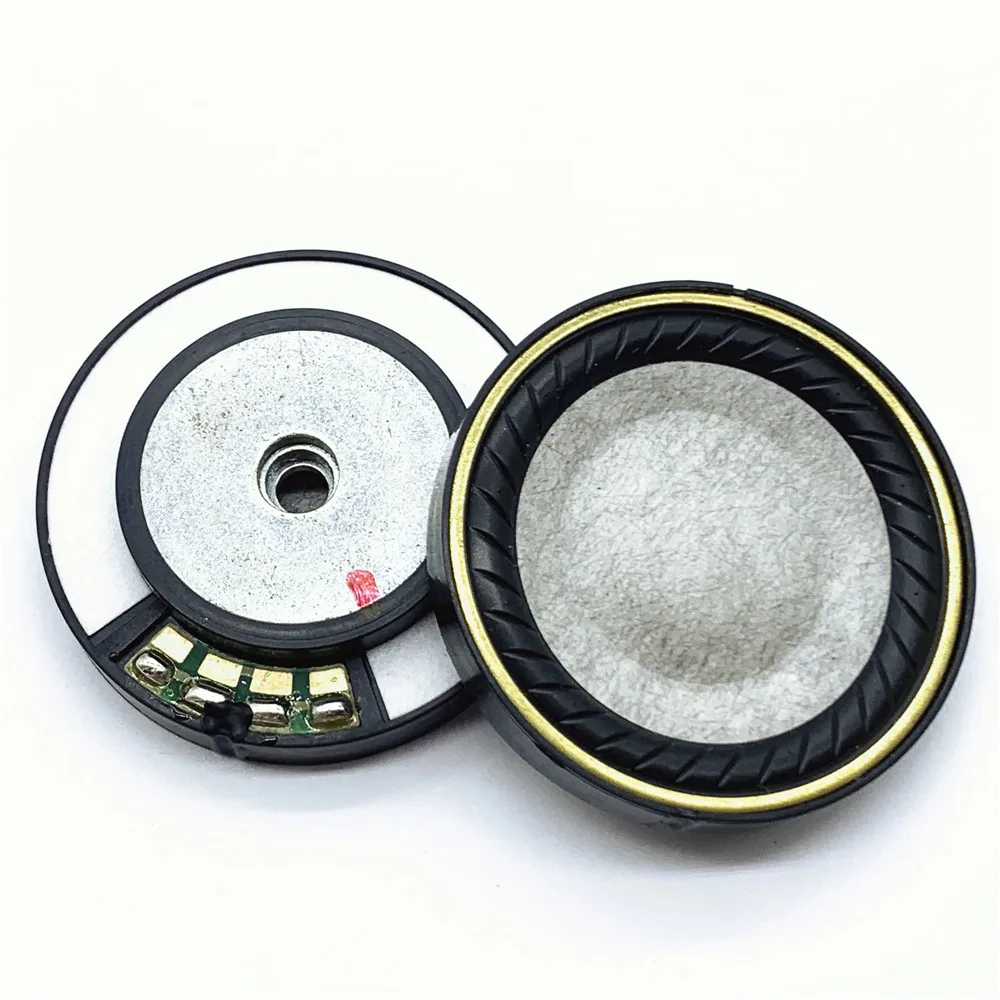 40 мм шерстяной блок наушников DIY hifi медные кольца большой магнитный задний