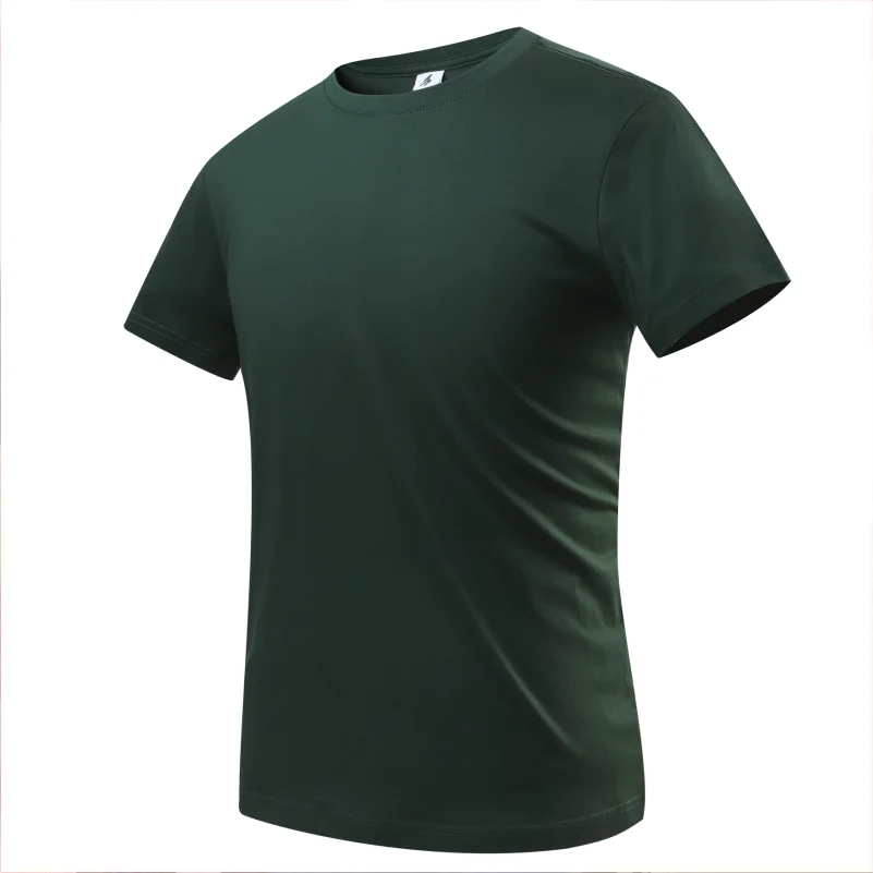 Летняя хлопковая трендовая футболка YOTEE с круглым вырезом модная повседневная