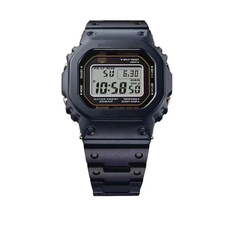 Черные титановые ремешки и БЕЗЕЛЬ для часов DW5000 набор GW5000 DW5035 безель/Чехол