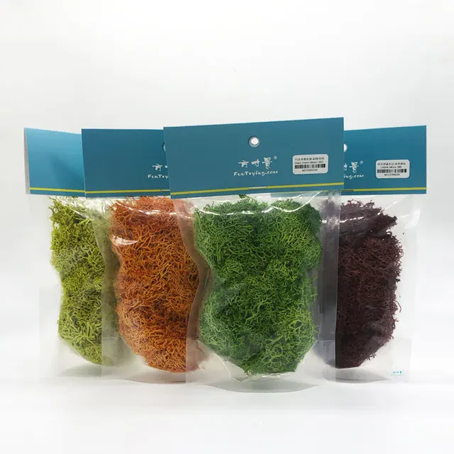 30g Lichen Moss Cluster for Bushes Model Trees Foliage Scale Model Building Material Miniature Tree Model Diy Layout Dioramas 6