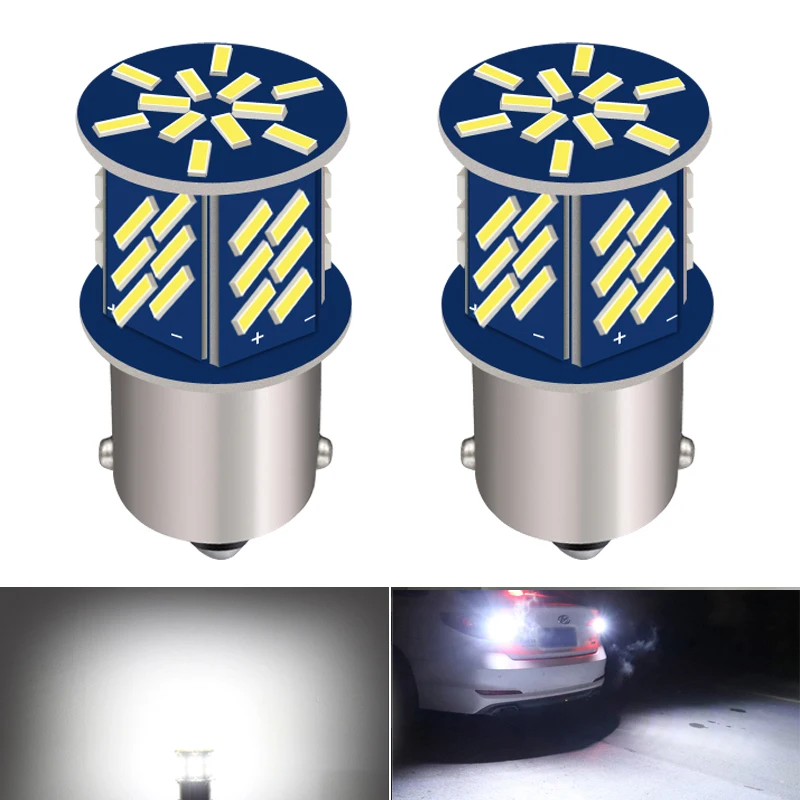 2x Canbus 1200LM 1156 BA15S P21W Светодиодная лампа для Opel Astra H J G Corsa D C Insignia Vectra B Zafira Mokka Meriva Vivaro