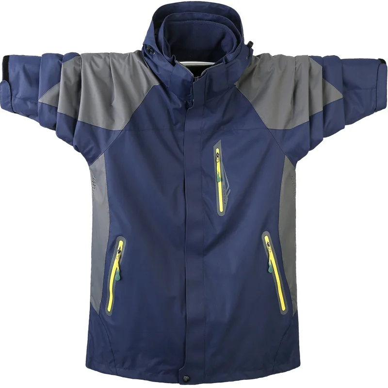 

New Arrival Fashion Autumn Super Large Men Winter Casual Loose Mens Windbreaker Jackets Plus Size L XL 2XL 3XL 4XL 5XL 6XL