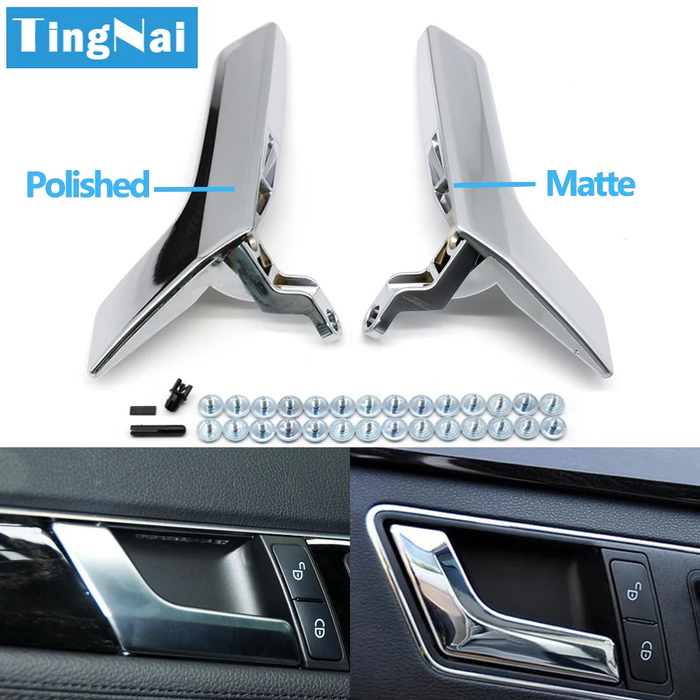 New Upgraded Interior Chrome Opening Door Handle For Mercedes Benz W204