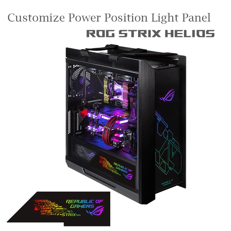 Asus Rog Strix Helios Gx601 Chasis Power Warehouse Customize Sideboard Panel Custom Aura 12v 4pin Or 5v 3pin Header Fans Cooling Aliexpress Asus Rog Strix Helios Gx601 Chasis Power Warehouse Customize Sideboard Panel Custom Aura 12v 4pin Or 5v 3pin Header Fans Cooling Aliexpress