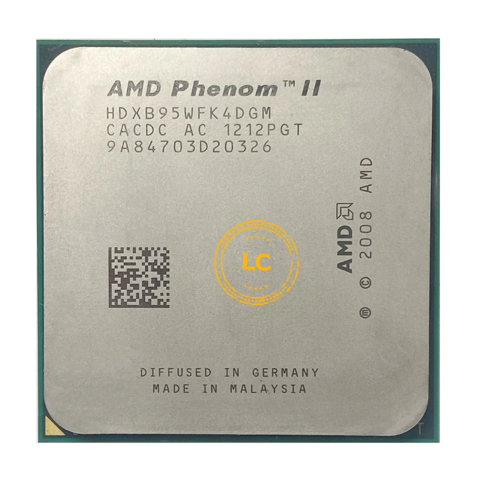 AMD Phenom II X4 B95 CPU/HDXB95WFK4DGM/HDXB95WFK4DGI 938Pin/3.0GHz/6MB L3/95W Socket AM3