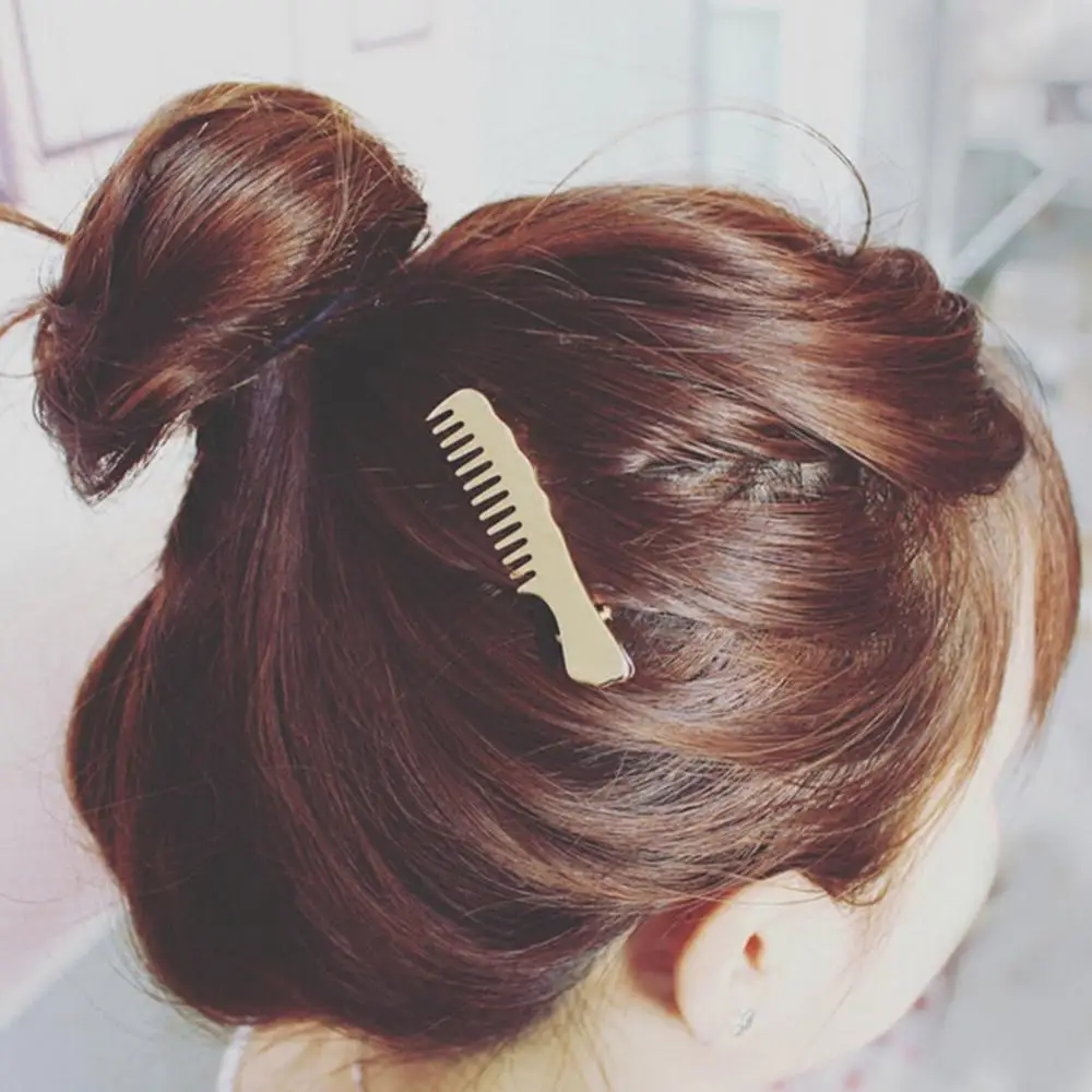 Lovely Comb Style Metal hair clips Hair Side Clip Women Girls Headwear Accessories hair clips