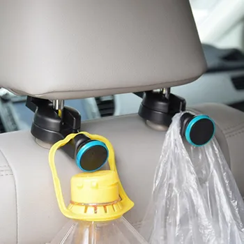 

Creative Car Seat Back Hooks Hanger Organizer Universal Headrest Mount Storage Hook Simple Styling Car Coat Hanger