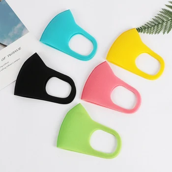 

3pcs Kids Face Mask Outdoor Cycling Anti Dust Haze Sponge Mouth Face Mask Respirator Masks