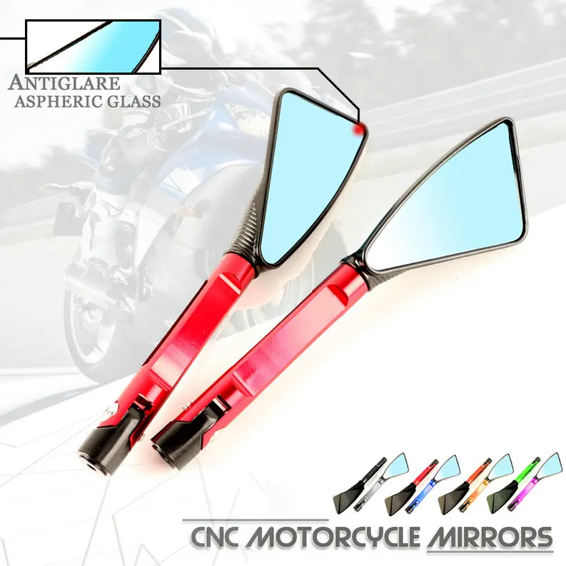 Мотоциклетное зеркало Moto Accessoire треугольник бар конец заднего вида боковые