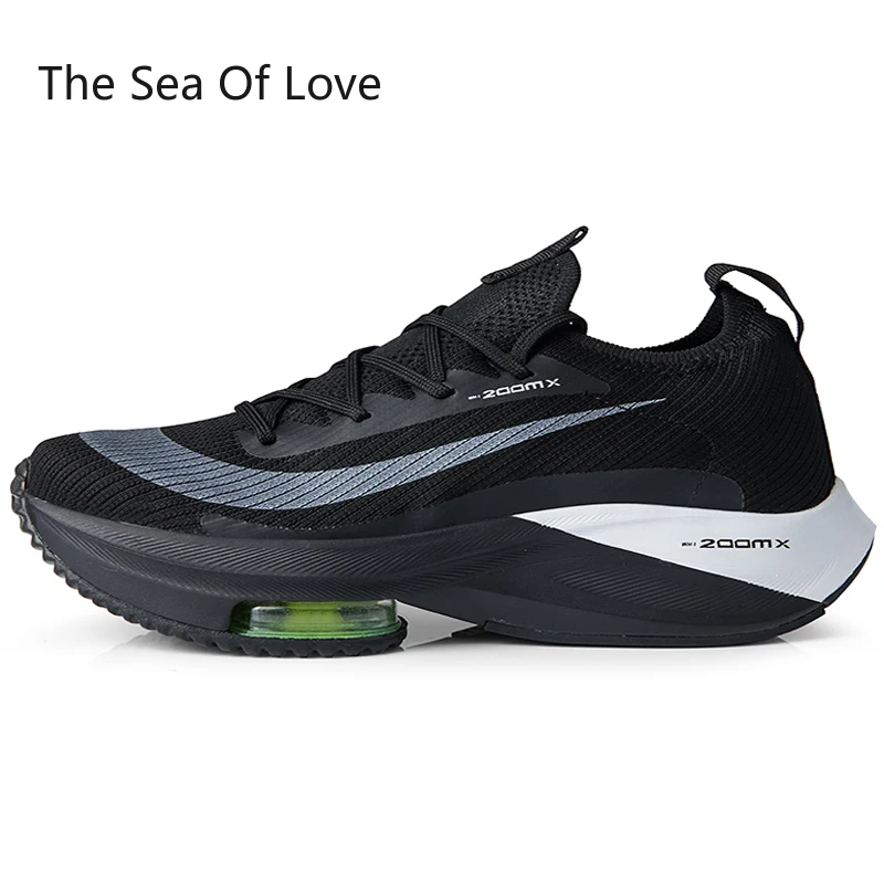 Zoomx Alphafly дышащие удобные мужские кроссовки для бега Zoom Tempo Next Flyease черные