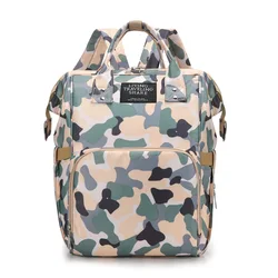 Sac de Camouflage pour maman, nouvelle mode, étanche, grande capacité, multifonction, voyage en plein air, sac à couches de maternité, livraison directe 