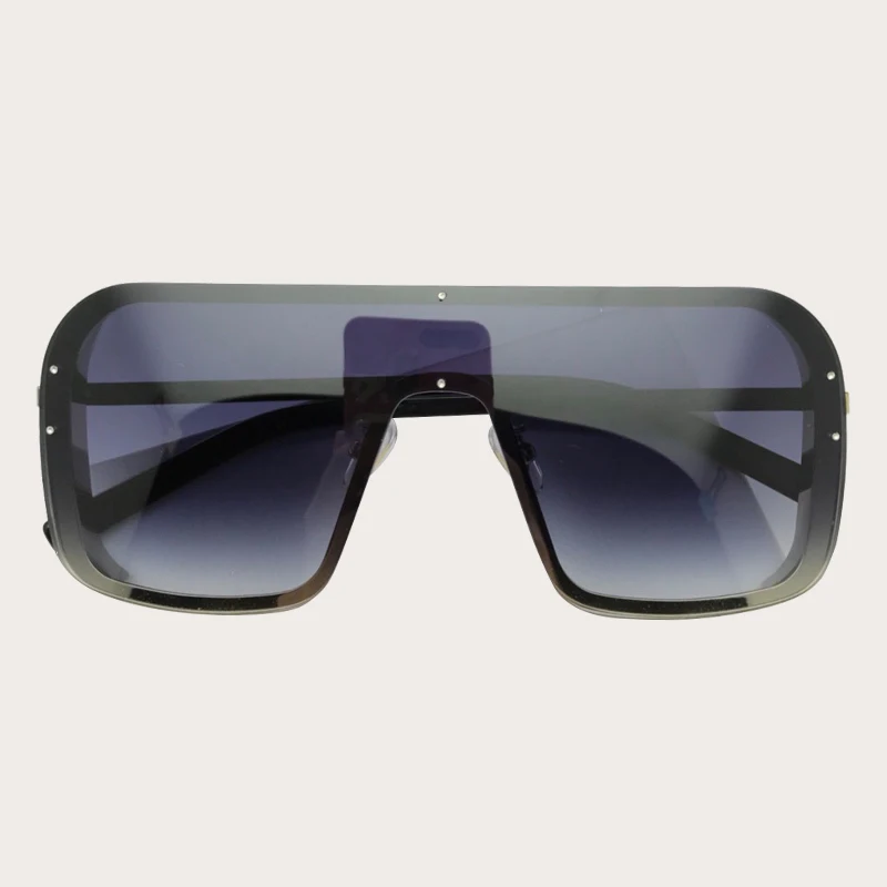 No6 Sunglasses Лидер продаж, квадратные солнцезащитные очки, высокое качество, женские брендовые солнцезащитные очки, Женские винтажные большие очки, женские солнцезащитные очки Oculos de sol - Цвет линз: No6 Sunglasses