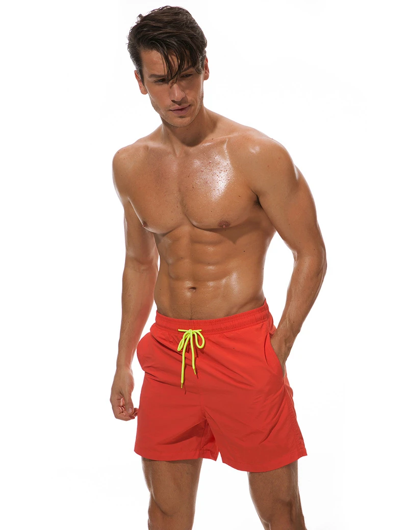 ESCATCH пляжные шорты с подкладкой, мужские Бермуды, шорты для серфинга, мужские шорты для плавания, Шорты для плавания, быстросохнущая Мужская спортивная одежда для плавания