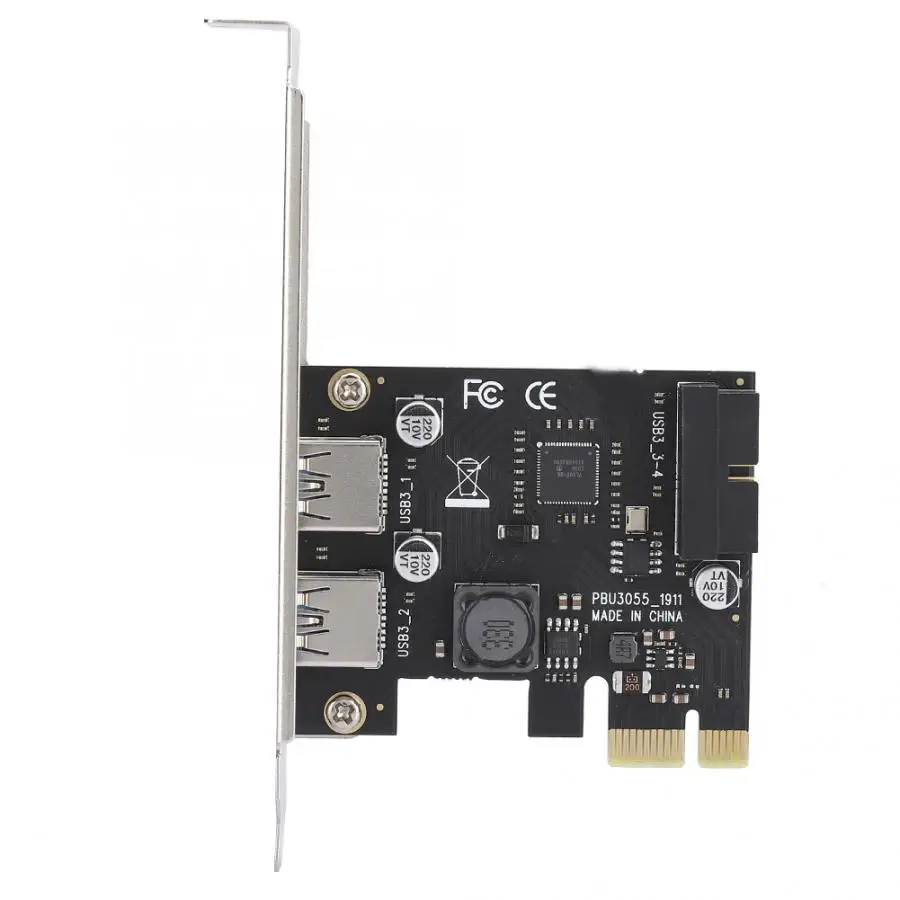 Переходная карта PCI E на USB3.0 аксессуар для настольного компьютера с фронтальной