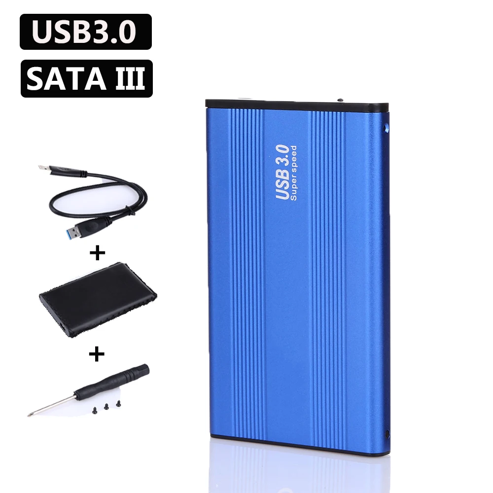 Корпус для внешнего жесткого диска 2 5 дюйма USB 3 0 Sata III | Компьютеры и офис