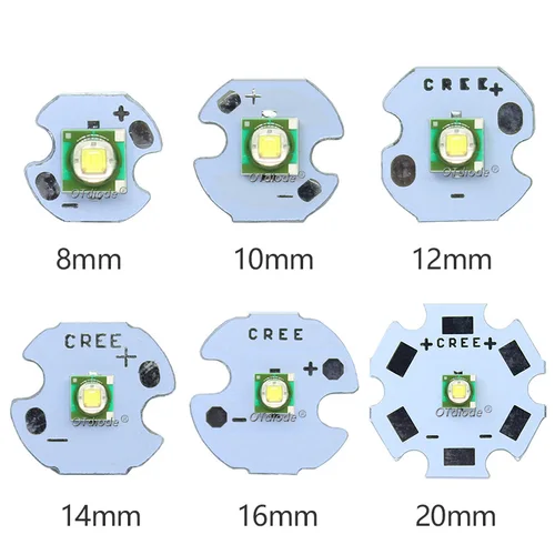 LED 비즈 DIY 차가운 흰색 램프, 토치 손전등, 자동차 조명, 3W 5W 10W 18W 조명, 3V 6V XPE 5050 XML2 XHP50 T6 4