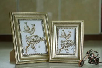 

Photo Frame Home Decoration Picture Frame European Retro Old 5 Inch 6 Inch 7 Inch 8 Inch 10 Inch 12 Inch Table Frame