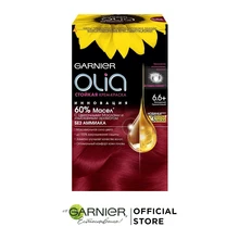 Garnier cream-paint for hair "Italian" floral oils, ammonia, shade 6.6, pomegranate, 160 ml