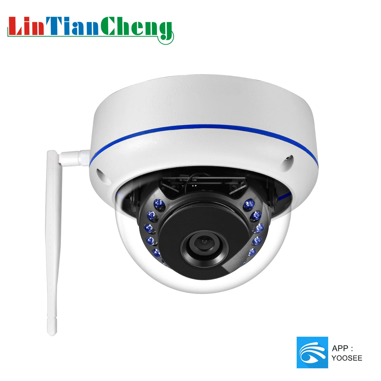  2019 Wifi IP Camera Dome 1080P HD IR Night Vision Home Security CCTV Surveillance Camera Wireless I - 4.0001E+12