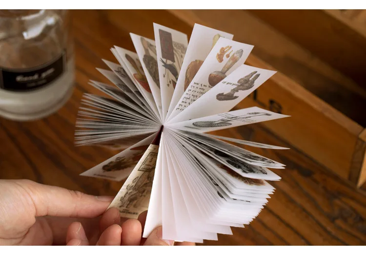 Ретро завод Лес серии бумажные Липкие заметки прозрачный цветок дневник-блокнот для заметок стационарные хлопья скрапбук декоративные винтажные