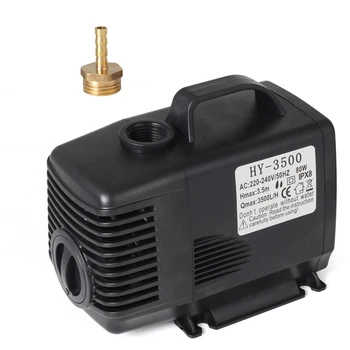 

New 1Pcs 80W 3.5M Water Pump Engraving Machine Tool Cooling For Cnc Router 2.2Kw Spindle Motor And 1.5Kw Spindle Motor Us Plug
