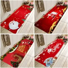 Рождество ковры и коврики Рождество коврики для Спальня Гостиная коврик для кухни, ванной, Противоскользящие коврики