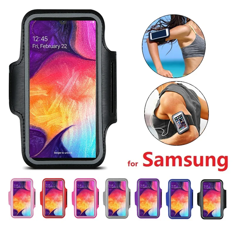 Чехол на руку для бега Нарукавники сумка чехол Samsung A50 A51 A71 5G A20 A10 A30 A70 A30s A50s A31 A41