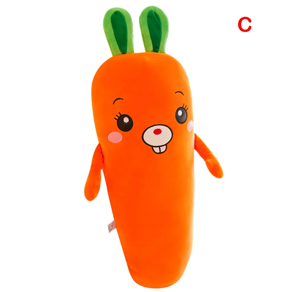 60cm Cute Carrot Plush Toys Pillow Doll Stuffed Plush Toy Carrot Plush Toys Pillow Creative Activity Gift