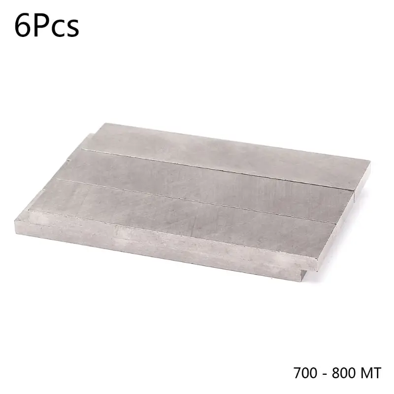 

6pcs GB950 Magnetized Pickup Durable Bar Magnet Guitar Replacement Parts